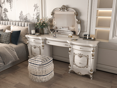 European-style dresser