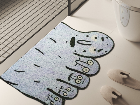 Modern Bathroom Carpet Foot Mat