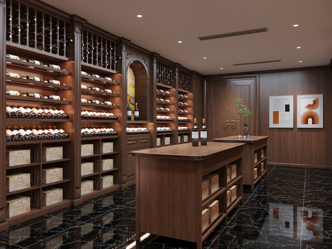 American Red Wine Cellar Cold Storage Room Constant-temperature Room