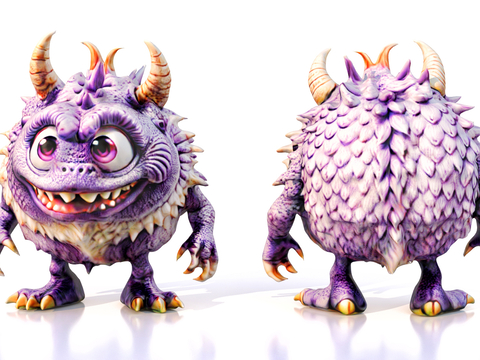 Monster Toy Statue Ornaments