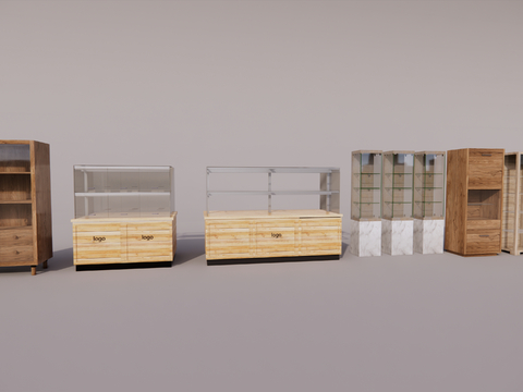 Showcase Container Shelf