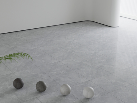 gray floor tile