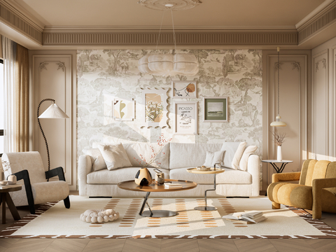 Cream Style living room