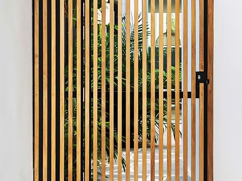 Modern patio door garden door