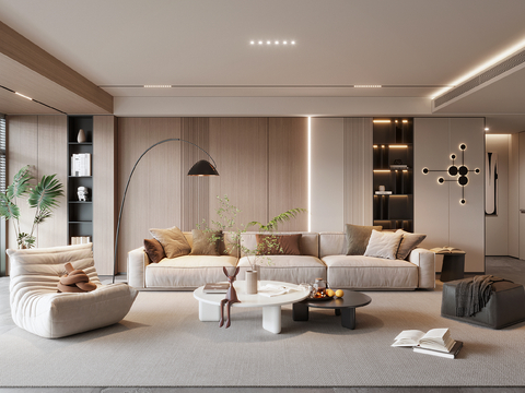 Modern Living Room Large Flat Floor Living Room