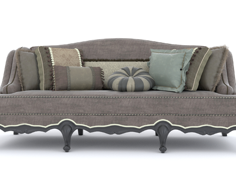 European-style double sofa