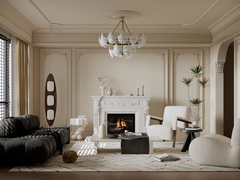 Cream Style living room