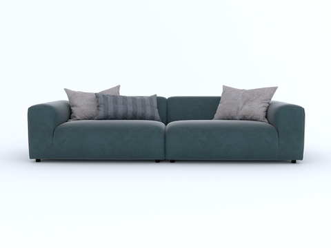 European-style double sofa