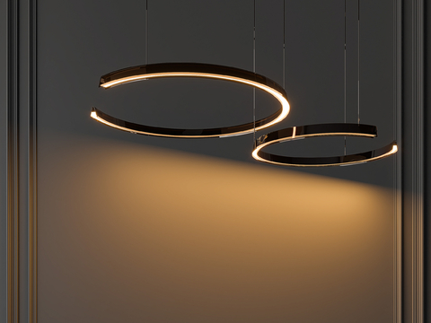 Minimalist chandelier round chandelier