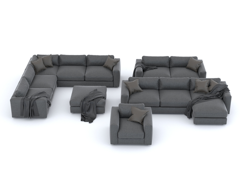 Corner sofa Single sofa Multiplayer sofa