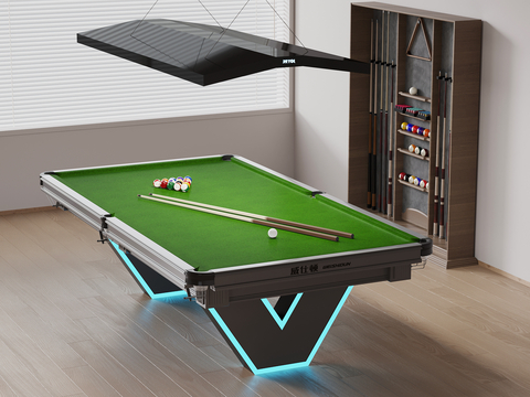 Billiard table pool cue