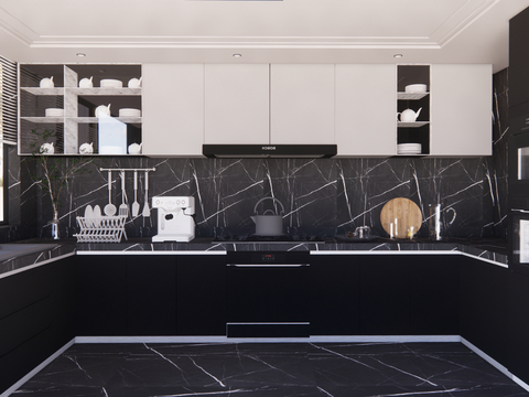 Dark Style Kitchen