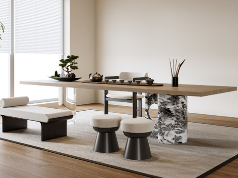 Modern Tea Table and Chair Tea Table