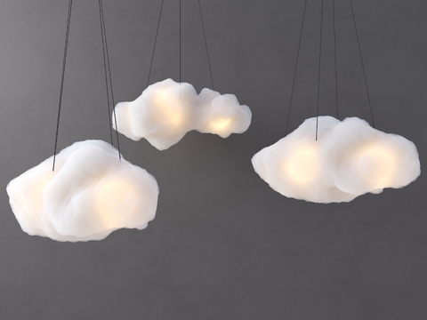 Modern cloud lamp smoke fog lamp