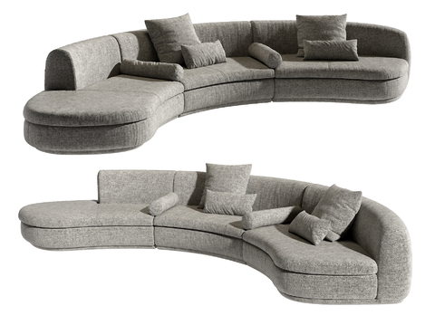 Minotti modern multiplayer sofa