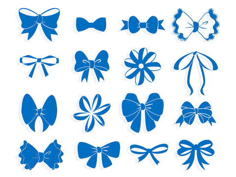 Bow Ribbon Wall Silhouette