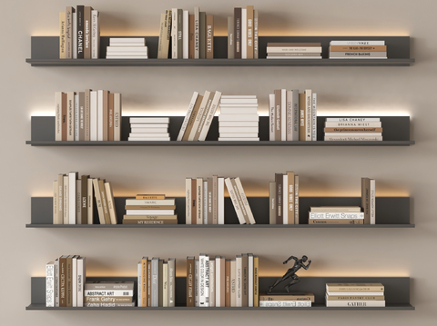 Modern Books Book Shelf