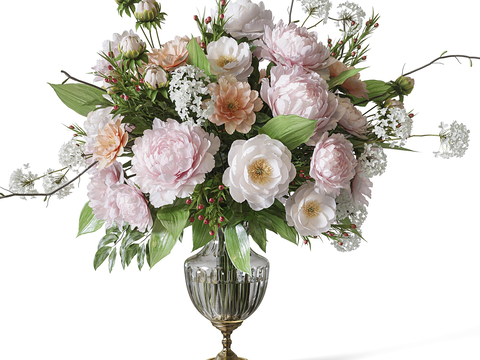 Glass Vase Flowers