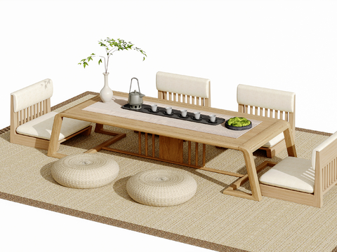 Tatami Tea Table and Chair