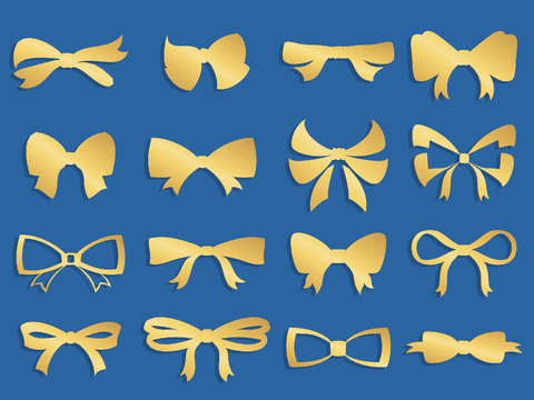 Bow Ribbon Wall Silhouette