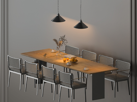 Minimalist Dining Table and Chair