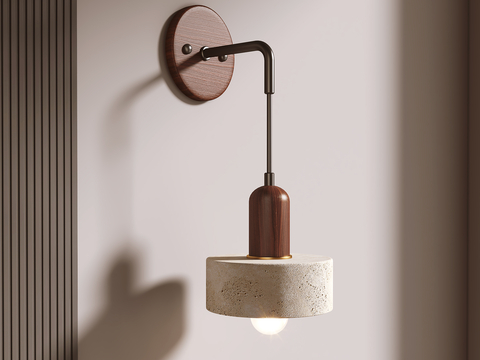 Silent wall lamp