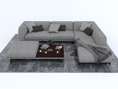 Modern Multiplayer Sofa Corner Sofa