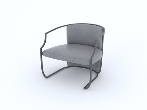 Neo-Chinese Style Chair Lounge Chair