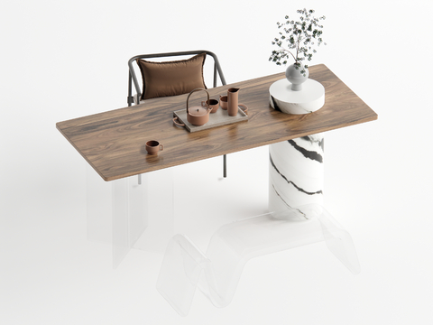 Modern Tea Table and Chair Tea Table