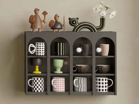 Cup Storage Rack