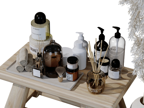 Modern Bathroom Ornaments Toiletries Cosmetics Toiletries