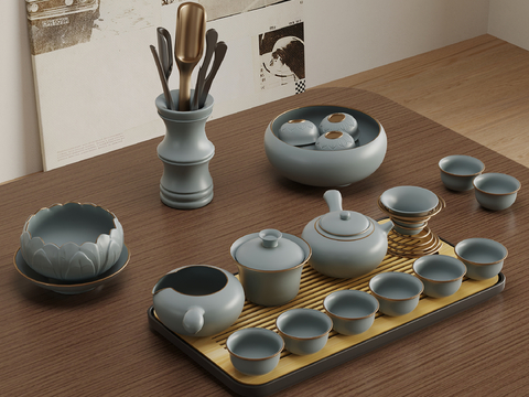 New Chinese Zen Tea Set Teacup Teapot