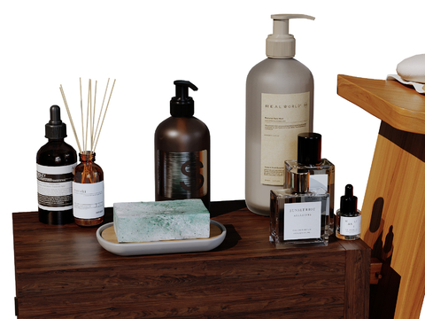 Modern Bathroom Ornaments Toiletries Cosmetics Toiletries