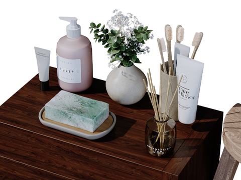 Modern Bathroom Ornaments Toiletries Cosmetics Toiletries