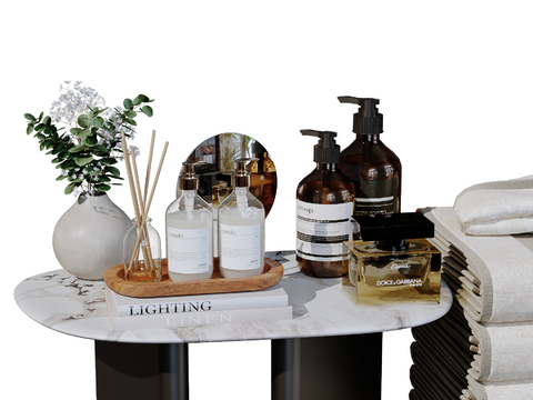 Modern Bathroom Ornaments Toiletries Cosmetics Toiletries