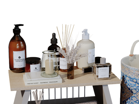 Modern Bathroom Ornaments Toiletries Cosmetics Toiletries