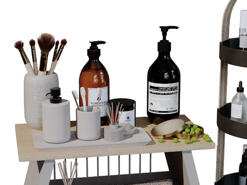 Modern Bathroom Ornaments Toiletries Cosmetics Toiletries