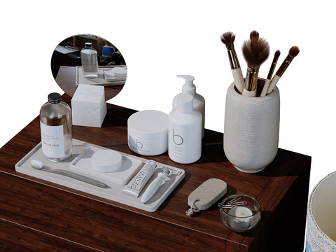 Modern Bathroom Ornaments Toiletries Cosmetics Toiletries