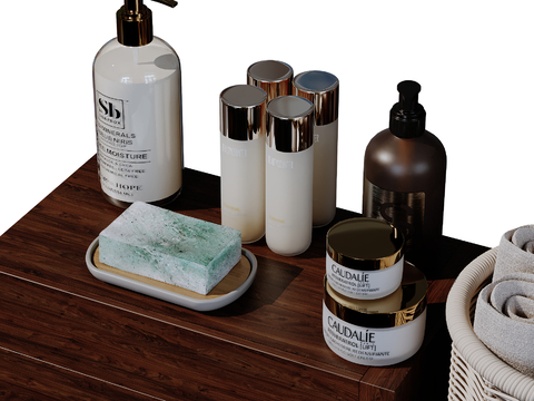 Modern Bathroom Ornaments Toiletries Cosmetics Toiletries