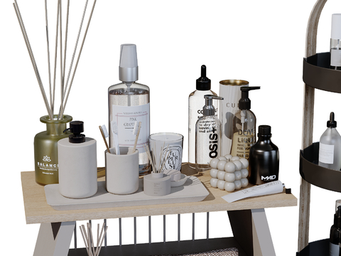 Modern Bathroom Ornaments Toiletries Cosmetics Toiletries