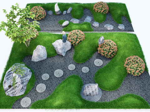 New Chinese Minor Terrain Garden Landscape Stone