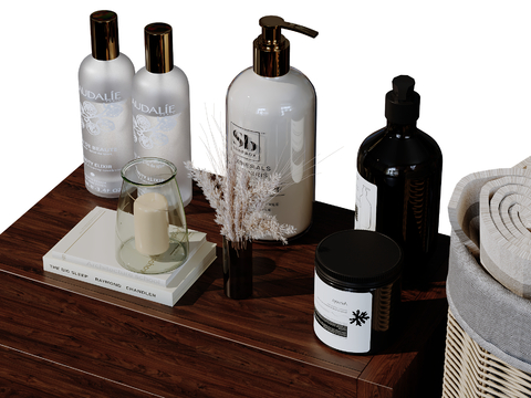 Modern Bathroom Ornaments Toiletries Cosmetics Toiletries