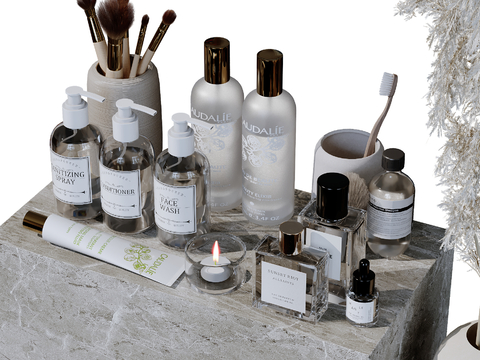 Modern Bathroom Ornaments Toiletries Cosmetics Toiletries