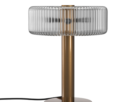 Affordable Luxury Style Glass Table Lamp