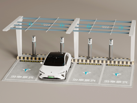 Car charging station charging pile new energy vehicles