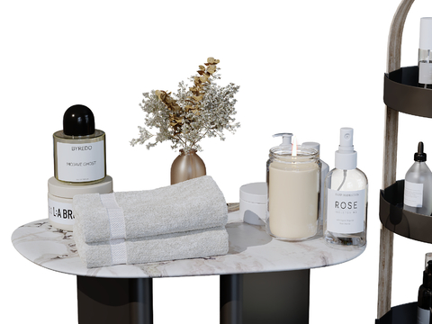 Modern Bathroom Ornaments Toiletries Cosmetics Toiletries