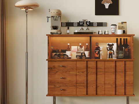 Antique Entrance Cabinet Sideboard