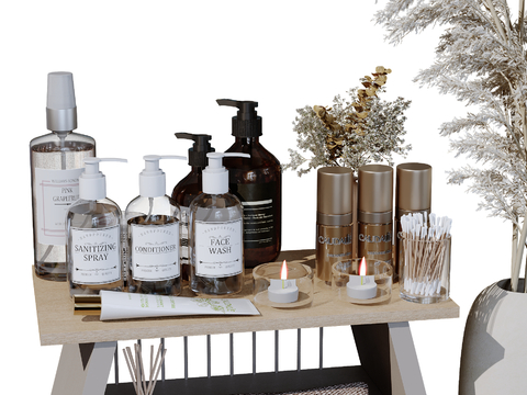 Modern Bathroom Ornaments Toiletries Cosmetics Toiletries