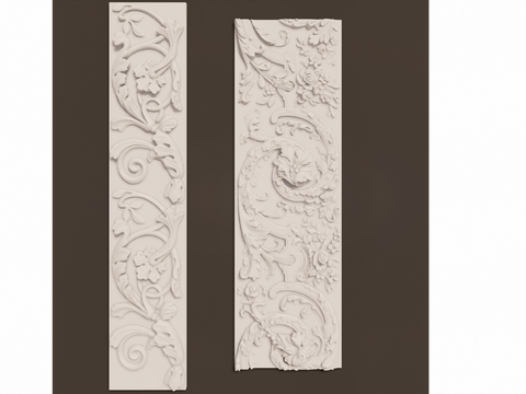 European-style gypsum carving decorative strip line