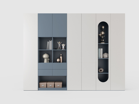 Modern Minimalist Decorative Cabinet